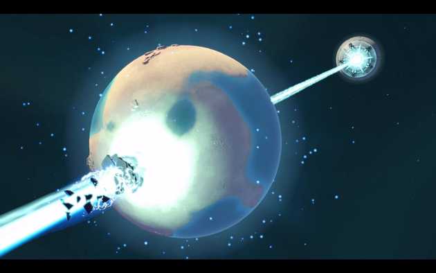 Cartoon Planet getting destroyed