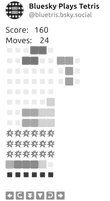 I Made Tetris in Bluesky