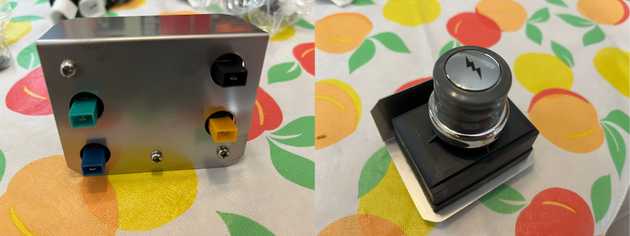 The button assembly that is the main portion of the igniter